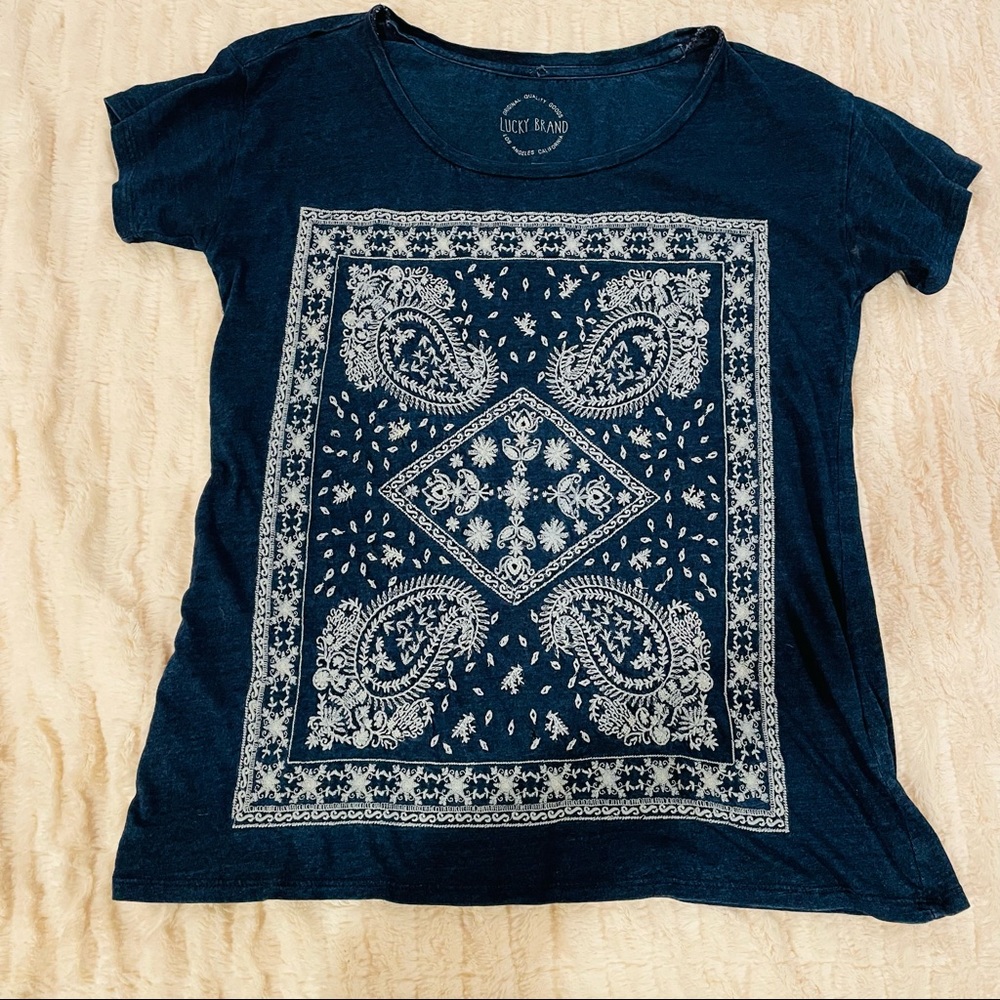 Bohemian Lucky Brand Tshirt